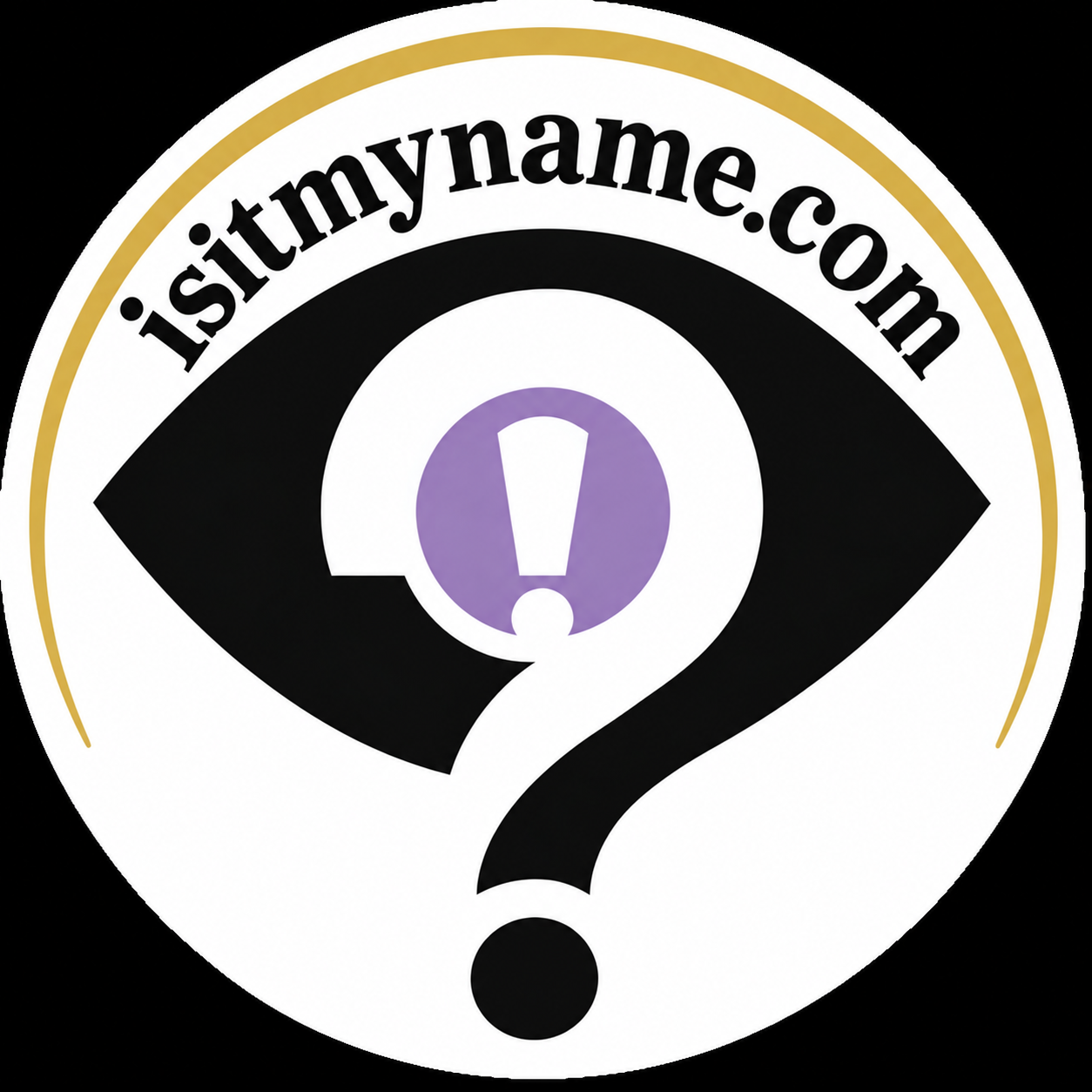 IS IT MY NAME logo